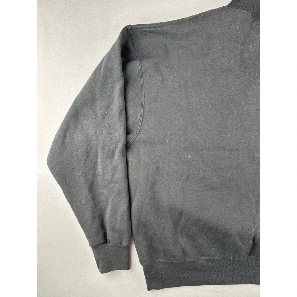 Vintage 90s Bear Sweatshirt USA Made Fruit Of The Loom Black XL Nature